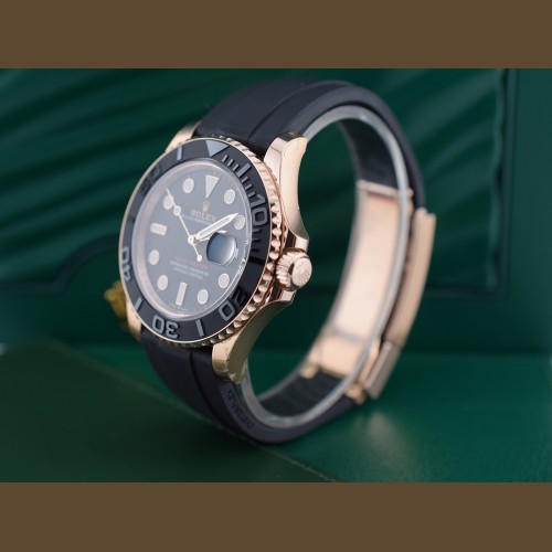 Rose Gold 40mm ref. 126655 Oysterflex new Stickers 2024