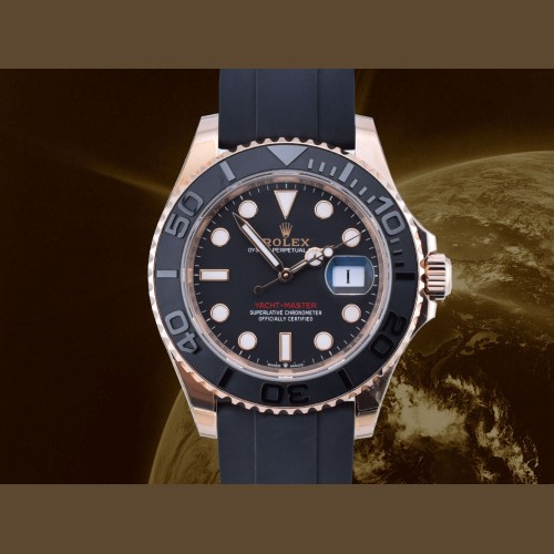 Rose Gold 40mm ref. 126655 Oysterflex new Stickers 2024