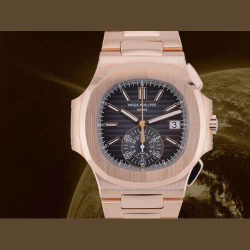 5980/1R Rose Gold Chronograph - Full Set  NEW 2018