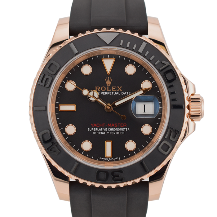 ref. 116655 Like new 2016 Rose Gold 40mm Oysterflex Full Set