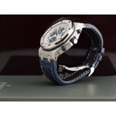 26170ST Chronograph Certified Navy - Like New 2008