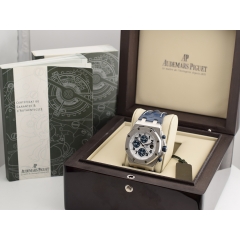 26170ST Chronograph Certified Navy - Like New 2008