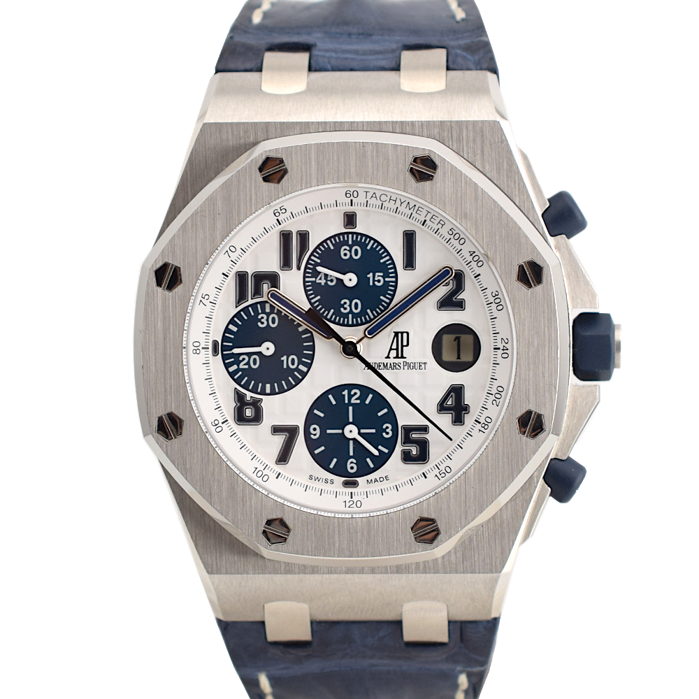 26170ST Chronograph Certified Navy - Like New 2008