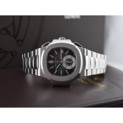 5980/1A  Blue dial - Punzone di Ginevra  Like New - Full Set 2008