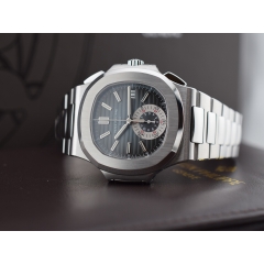 5980/1A  Blue dial - Punzone di Ginevra  Like New - Full Set 2008