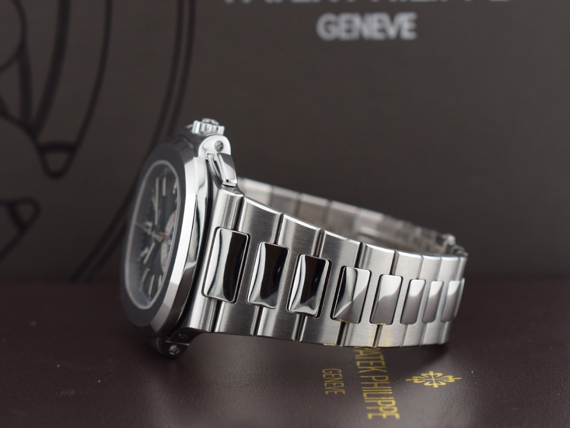 5980/1A  Blue dial - Punzone di Ginevra  Like New - Full Set 2008