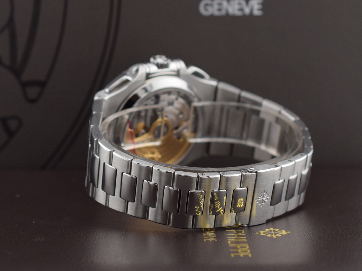 5980/1A  Blue dial - Punzone di Ginevra  Like New - Full Set 2008