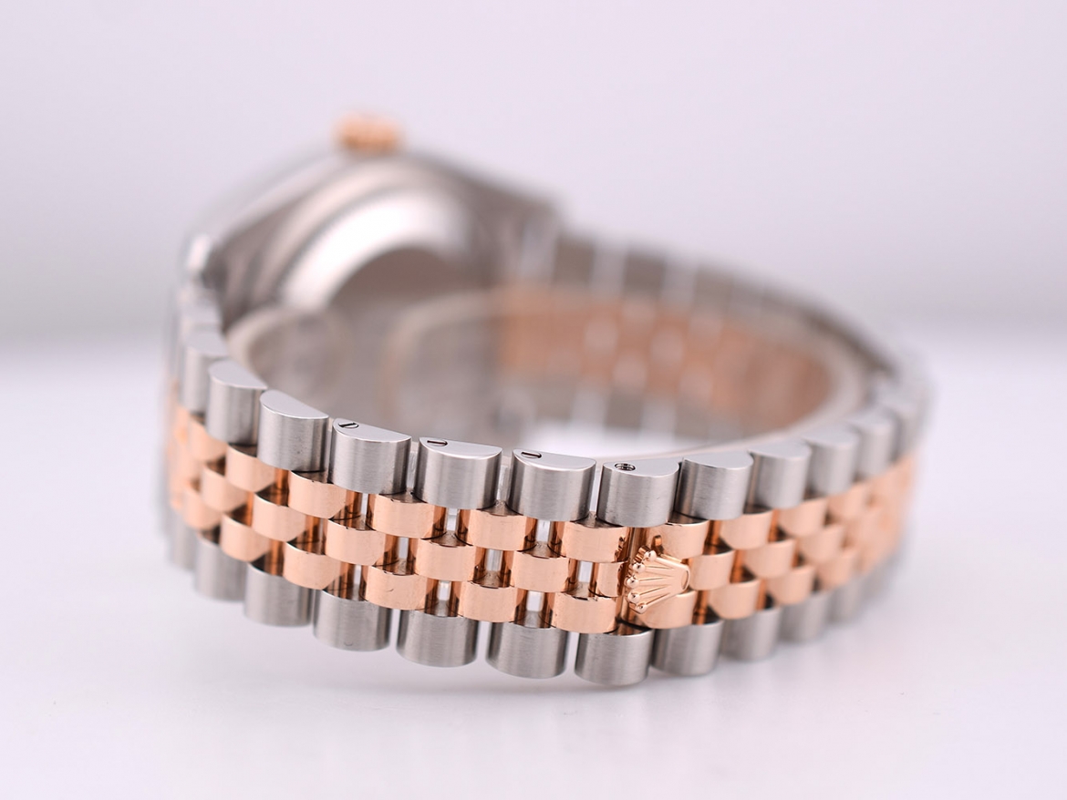 36mm Stainless Steel-Rose Gold White Roman Full set 2014