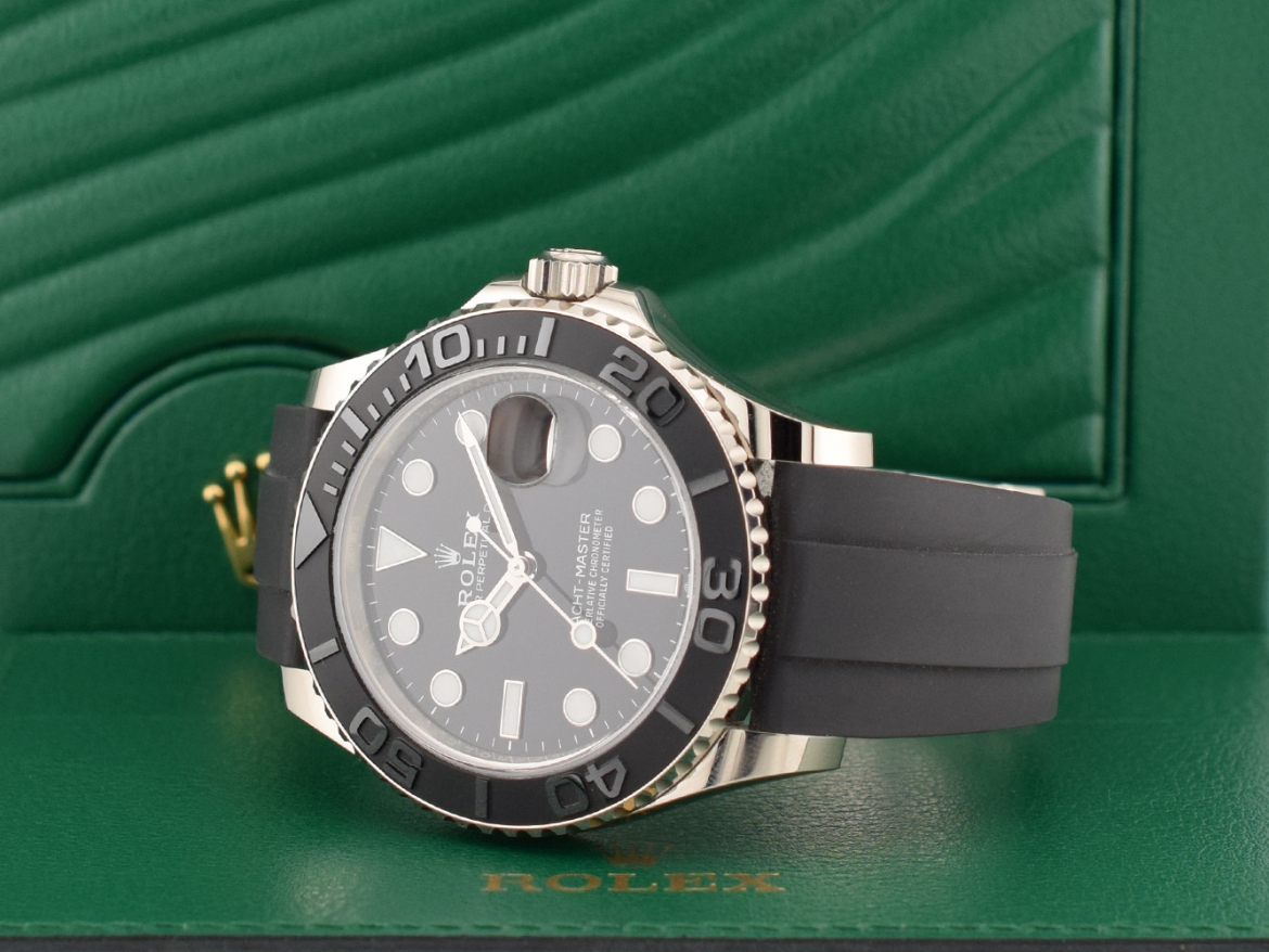 42 Oysterflex  White Gold Like New Full Set 2020