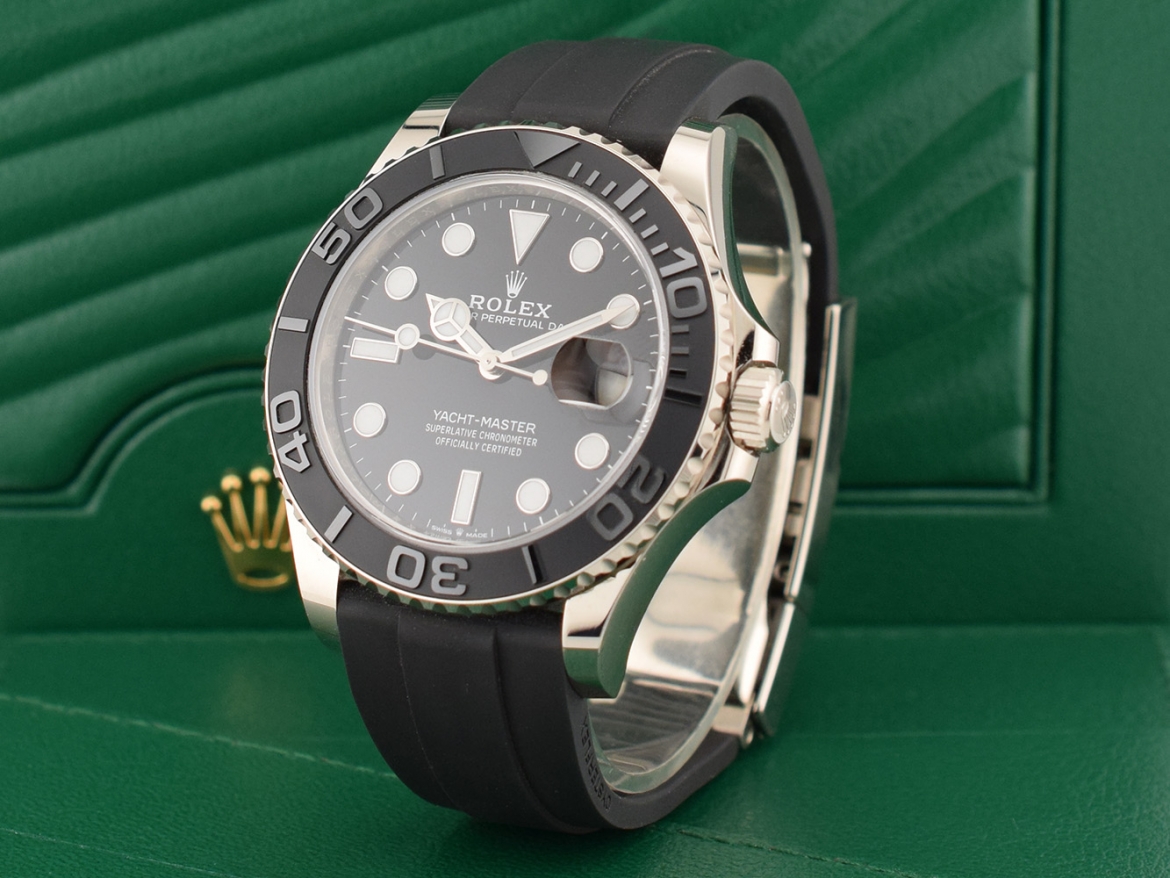 42 Oysterflex  White Gold Like New Full Set 2020