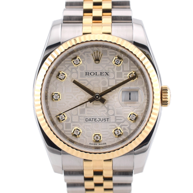 36 jubilee diamonds dial ref.116233 full set 2012