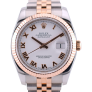 36mm Stainless Steel-Rose Gold White Roman Full set 2014