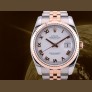 36mm Stainless Steel-Rose Gold White Roman Full set 2014
