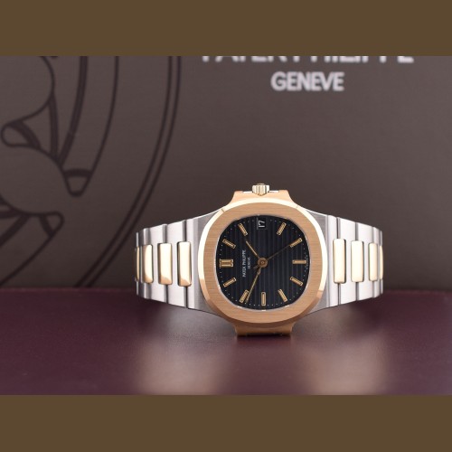 3800/1 Sigma First Generation Black Date - Like new Box/Extract Patek
