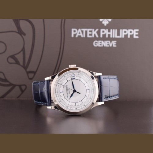 Calatrava White gold 38mm Like New Full set