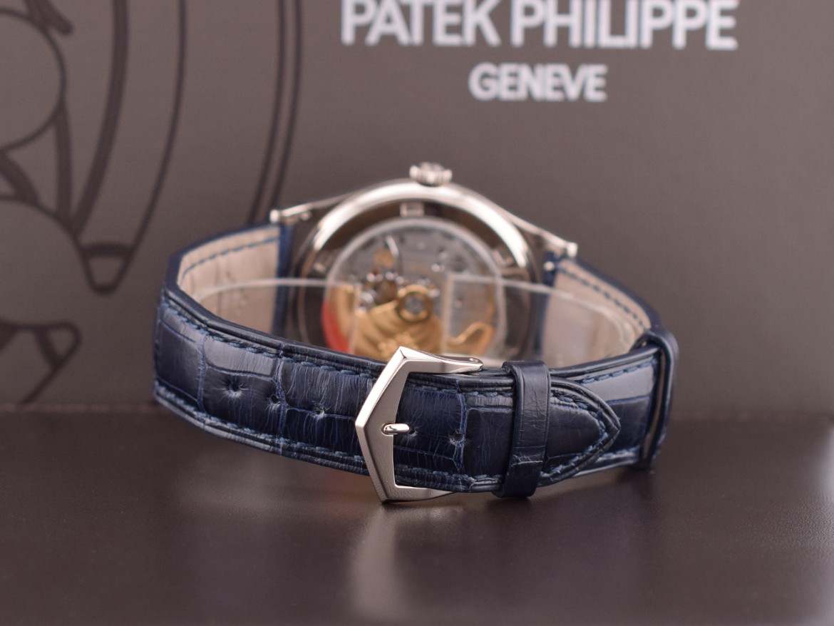 Calatrava White gold 38mm Like New Full set