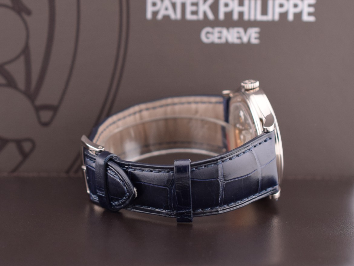 Calatrava White gold 38mm Like New Full set