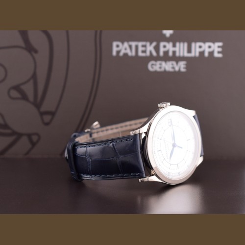 Calatrava White gold 38mm Like New Full set