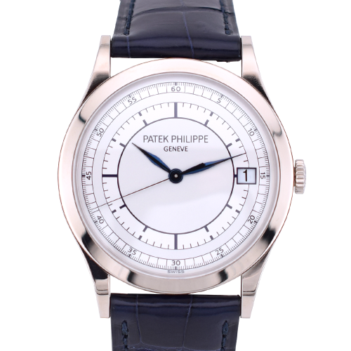 Calatrava White gold 38mm Like New Full set