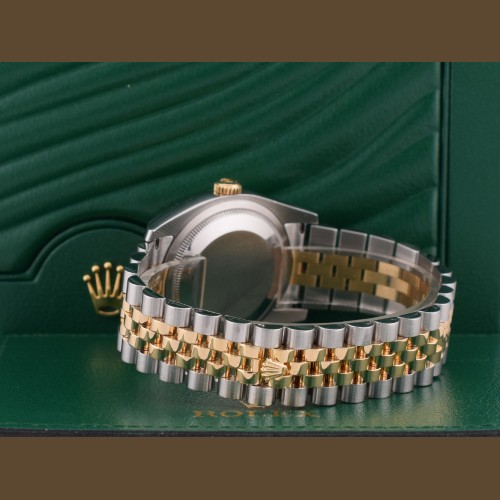 116233 36mm 2014 Gold Dial With Big Diamonds - Full Set