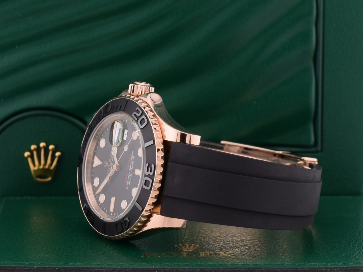 ref. 116655 Like new 2017 Rose Gold 40mm Oysterflex Full Set