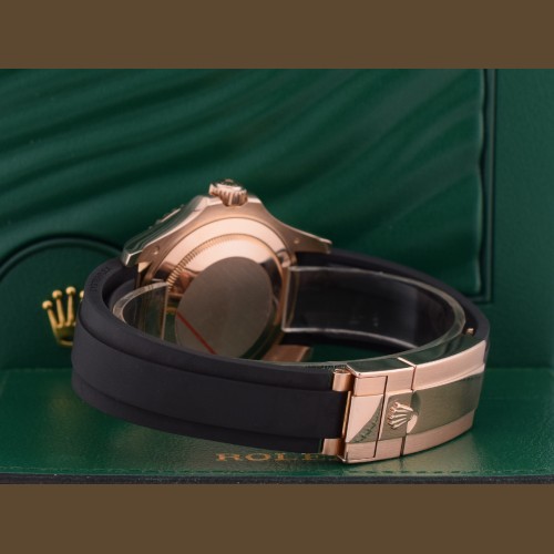 ref. 116655 Like new 2017 Rose Gold 40mm Oysterflex Full Set
