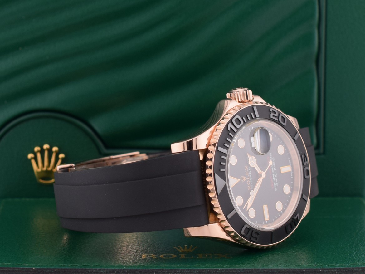 ref. 116655 Like new 2017 Rose Gold 40mm Oysterflex Full Set