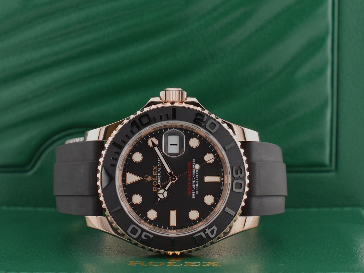 ref. 126655 new 2023 Rose Gold 40mm Oysterflex Full Set