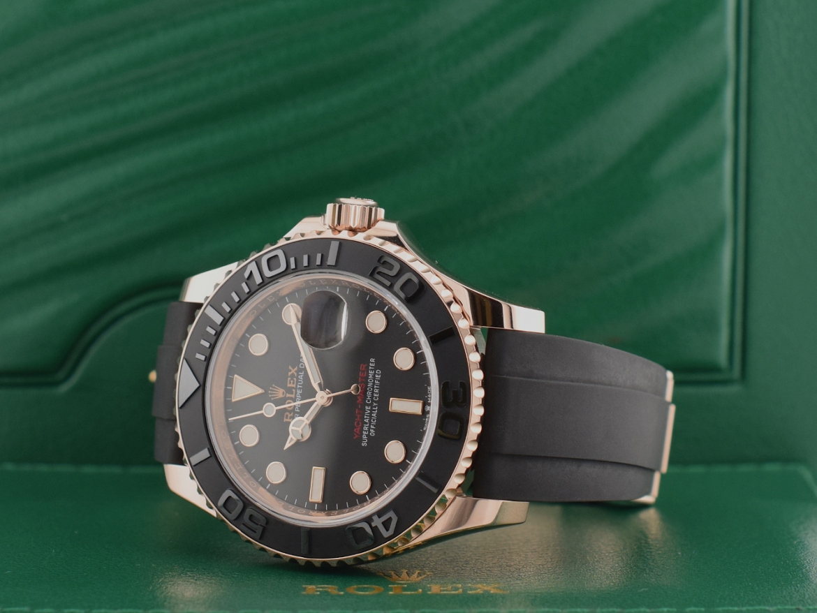 ref. 126655 new 2023 Rose Gold 40mm Oysterflex Full Set