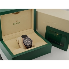 ref. 126655 new 2023 Rose Gold 40mm Oysterflex Full Set