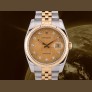 116233 36mm 2014 Gold Dial With Big Diamonds - Full Set