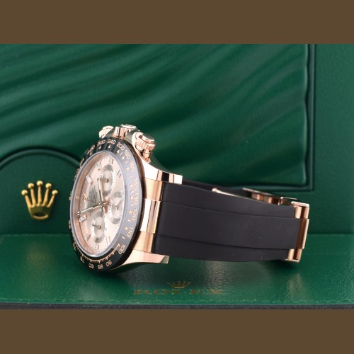 116515LN New 2023 sundust baguette - Rose Gold Oysterflex