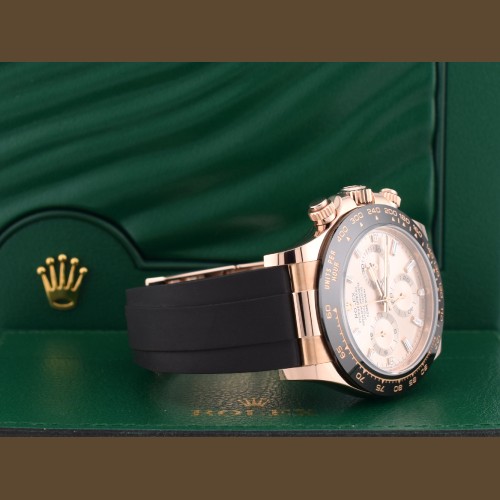 116515LN New 2023 sundust baguette - Rose Gold Oysterflex
