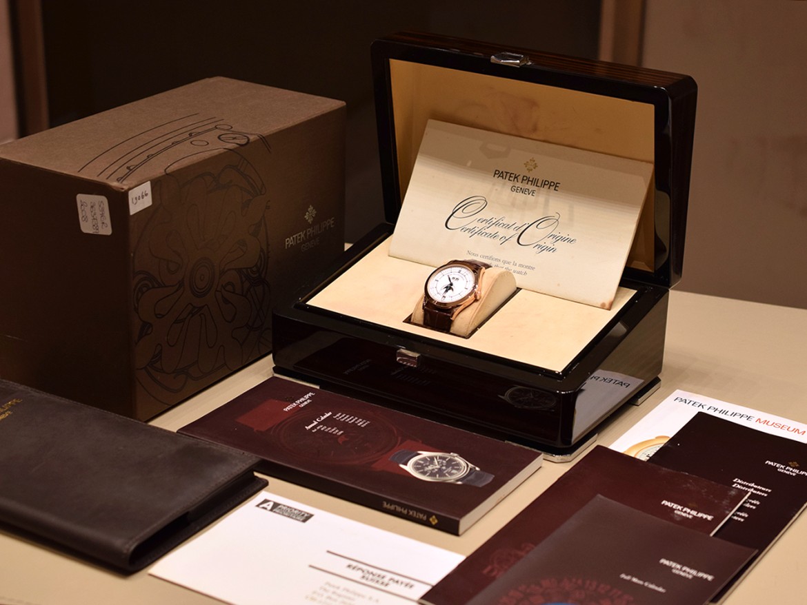 5396R-001 Annual Calendar Rose Gold Like New 2008 - Full Set