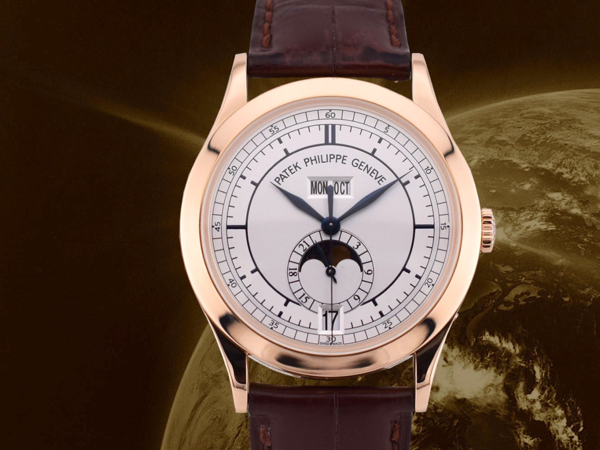 5396R-001 Annual Calendar Rose Gold Like New 2008 - Full Set