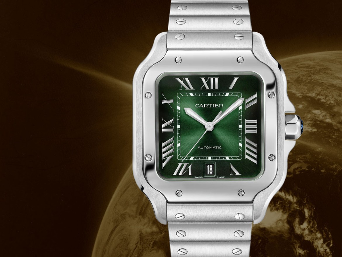 Santos Large Green Dial WSSA0062 NEW 2026
