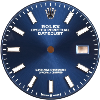 Rolex Datejust 126200/234  Blue 36 mm Originale quadrante