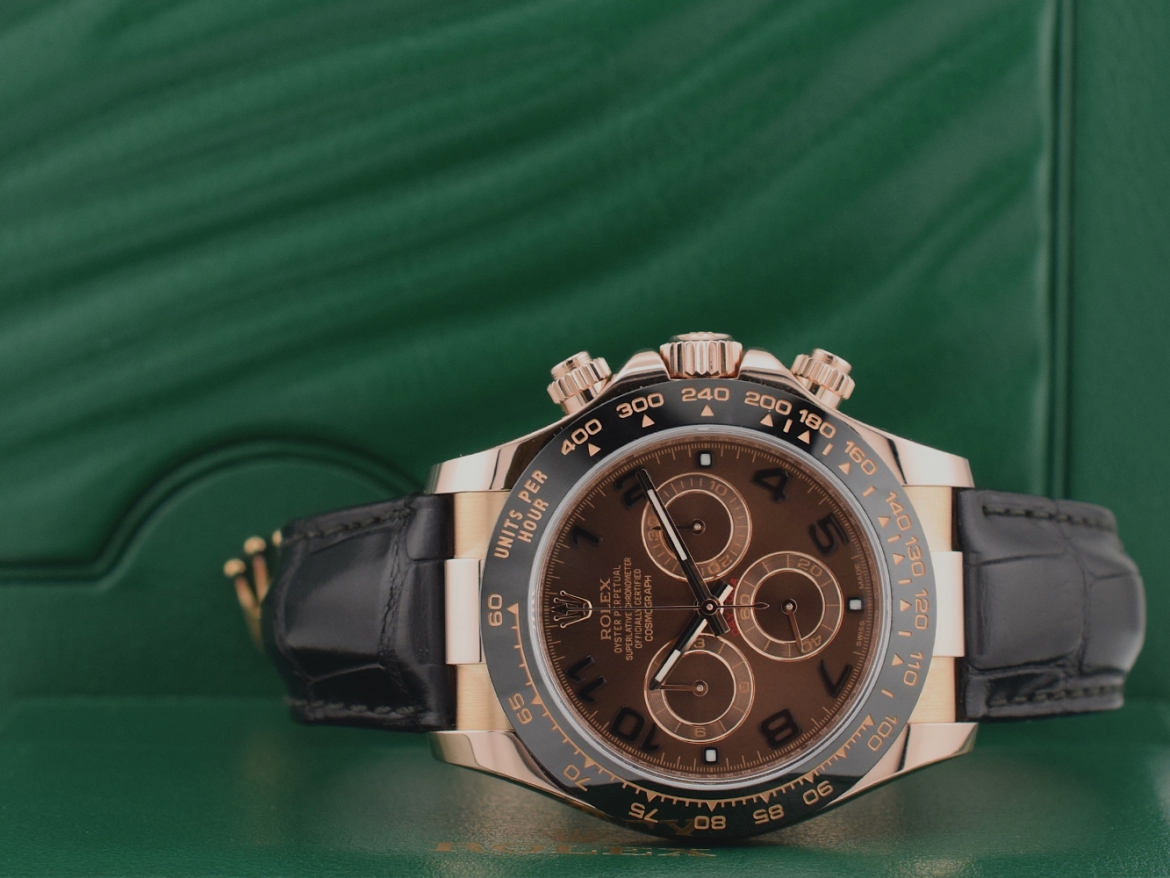 116515LN Chocolate Rose Gold Like New 2015