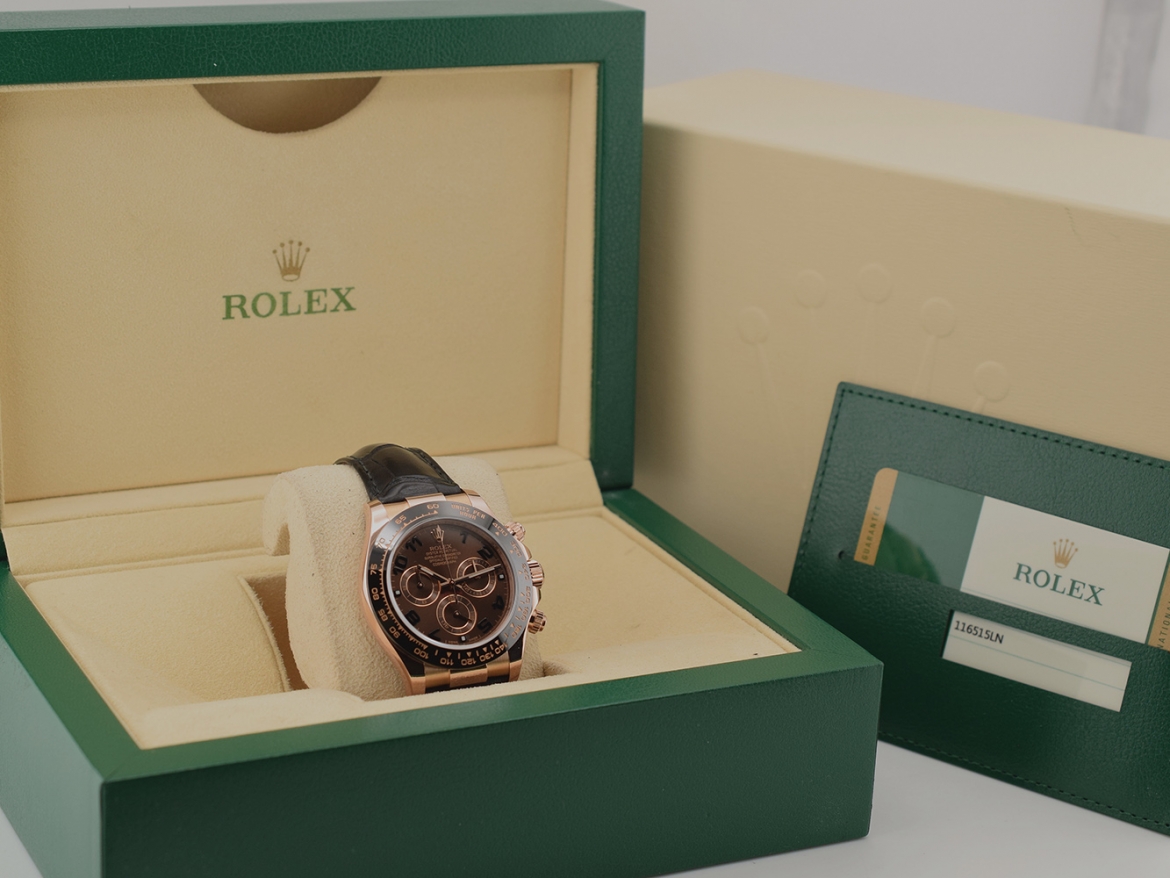 116515LN Chocolate Rose Gold Like New 2015