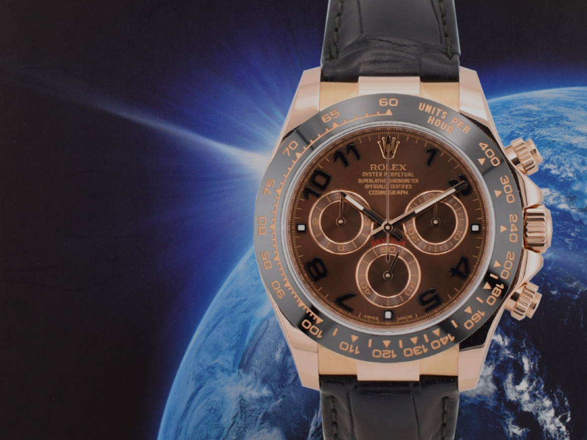 116515LN Chocolate Rose Gold Like New 2015