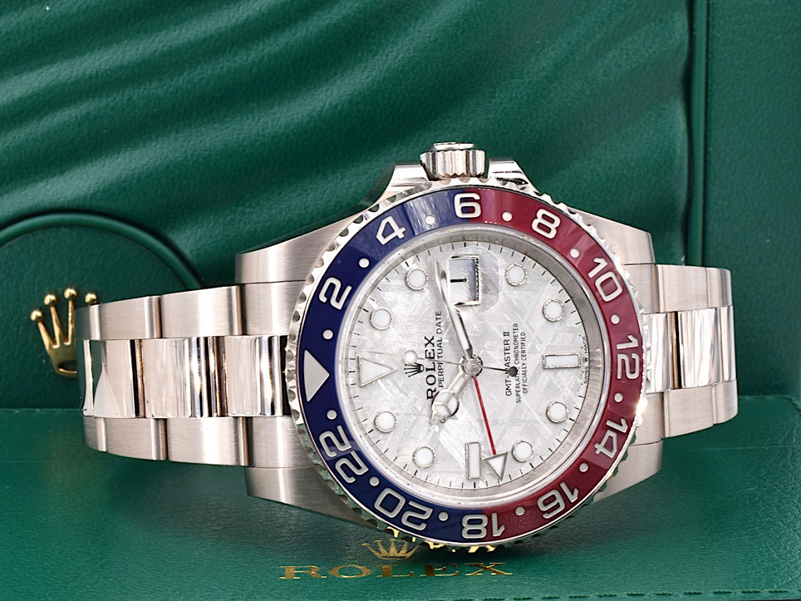 New 12.2025 Meteorite Dial  White Gold Pepsi  126719BLRO