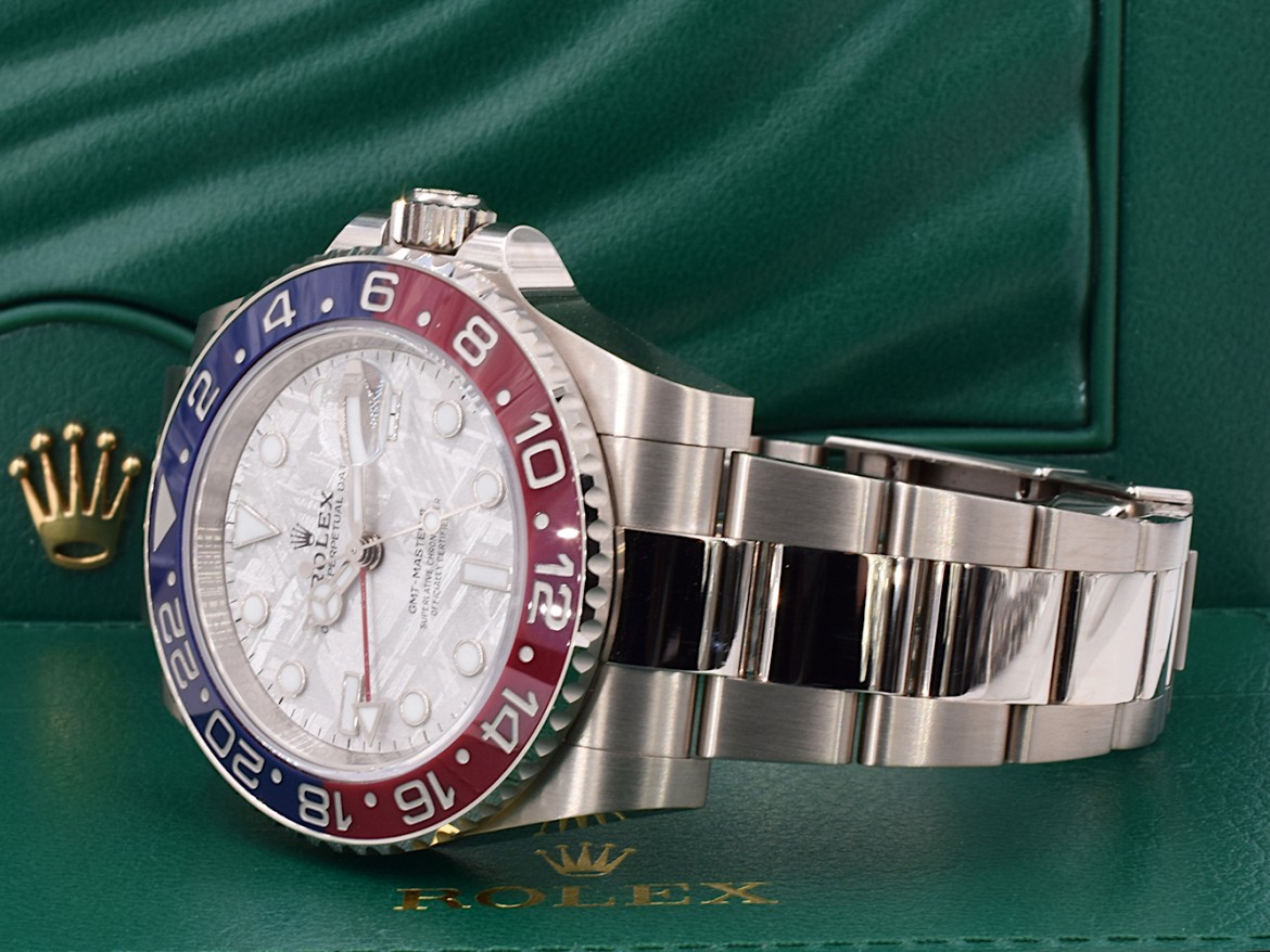 New 12.2025 Meteorite Dial  White Gold Pepsi  126719BLRO