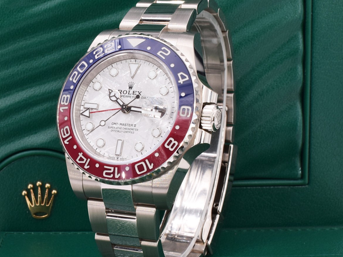 New 12.2025 Meteorite Dial  White Gold Pepsi  126719BLRO