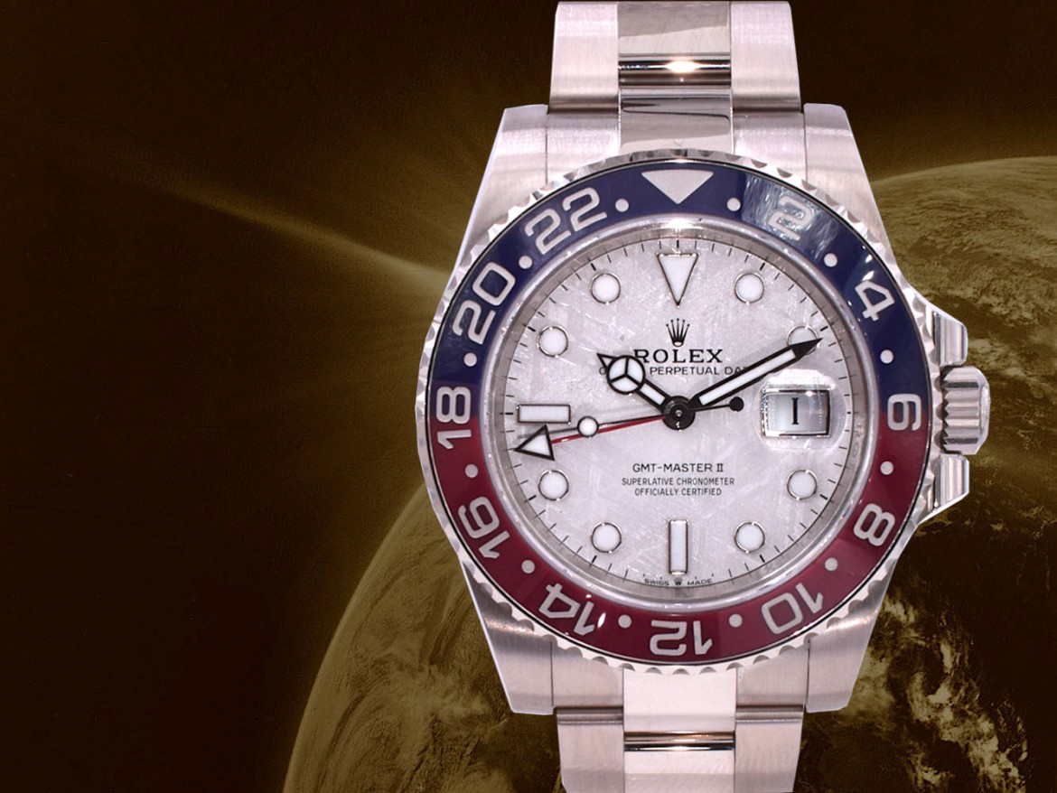 New 12.2025 Meteorite Dial  White Gold Pepsi  126719BLRO