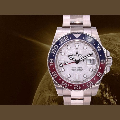 New 12.2025 Meteorite Dial  White Gold Pepsi  126719BLRO
