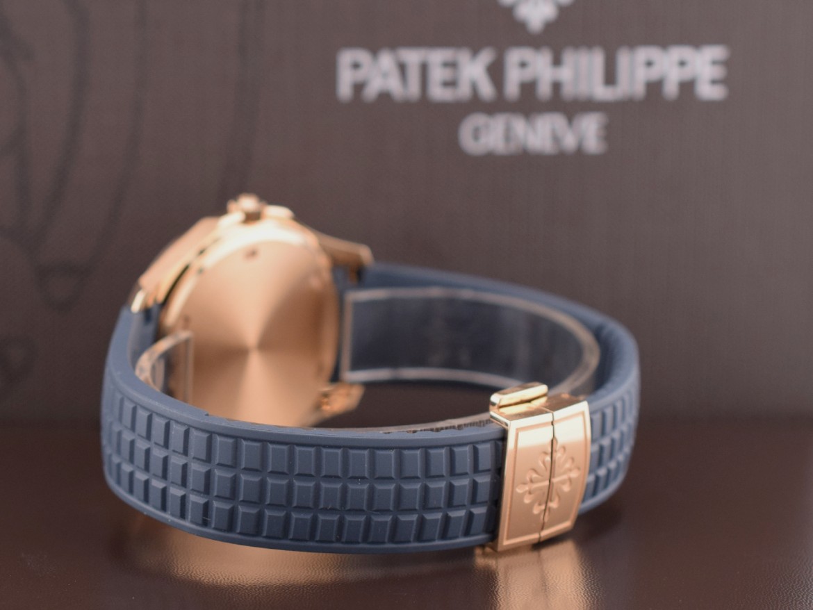 5269R-001 Travel Time Quartz Rose Gold Blue Dial new 2026