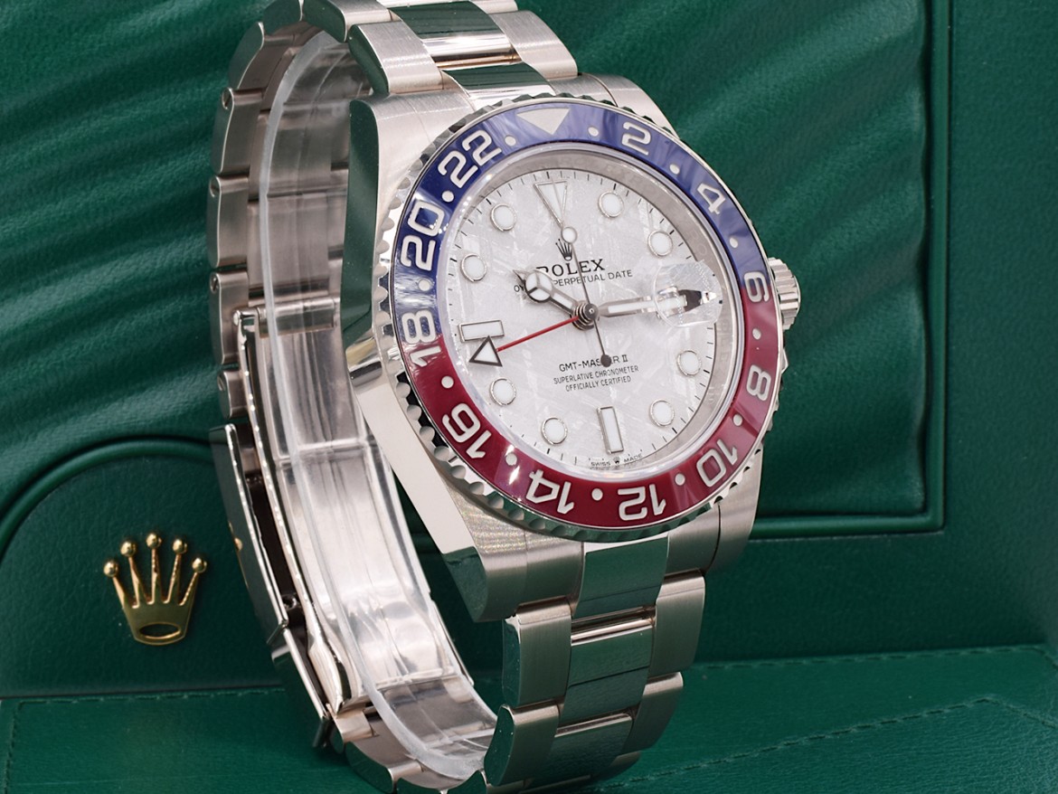 New 12.2025 Meteorite Dial  White Gold Pepsi  126719BLRO
