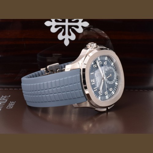 5164G-001 Travel Time White Gold Blue Dial NEW 2025