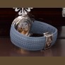 5164G-001 Travel Time White Gold Blue Dial NEW 2025