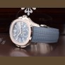 5164G-001 Travel Time White Gold Blue Dial NEW 2025